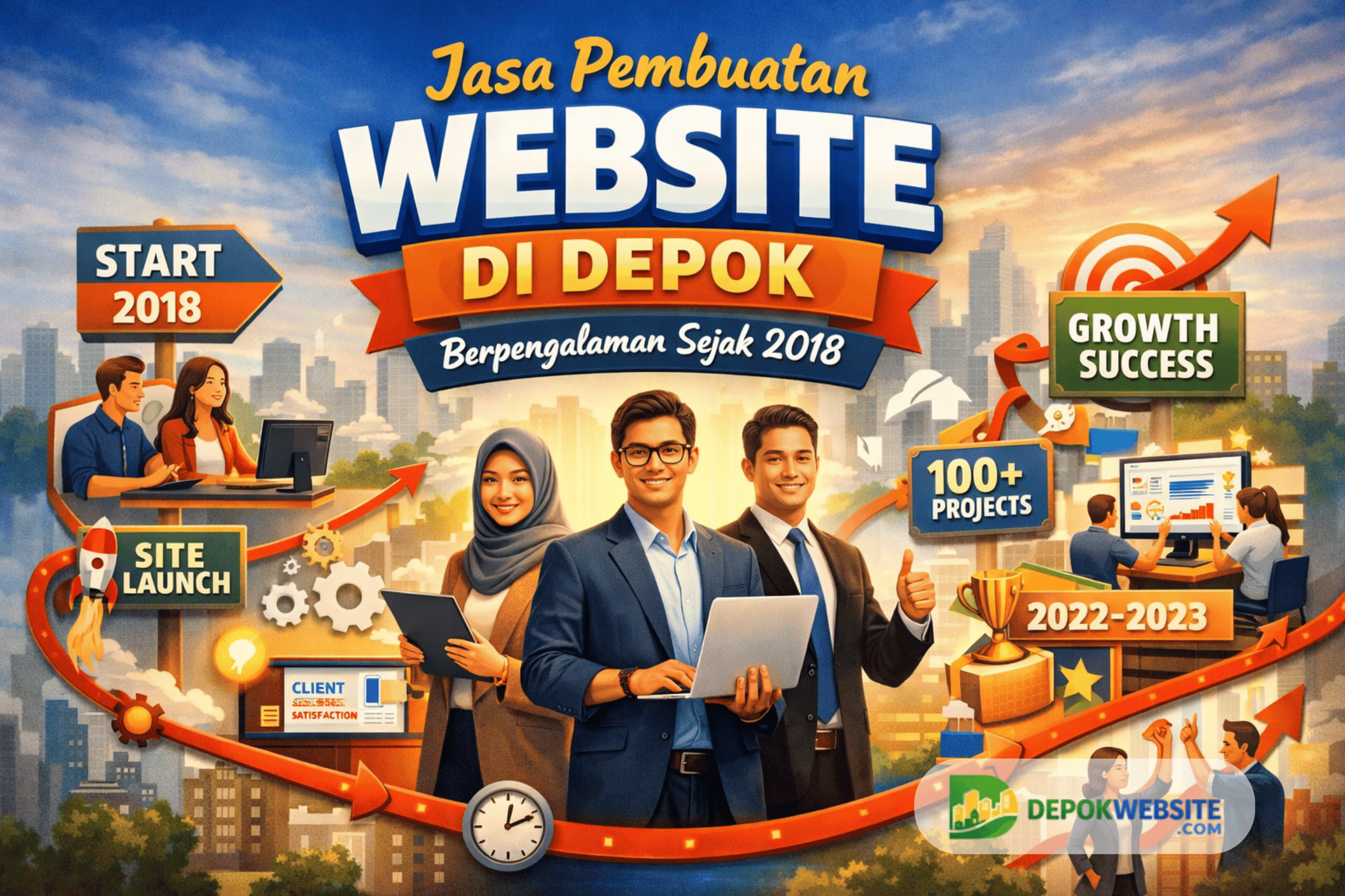 Jasa Website Depok Berpengalaman Sejak 2018